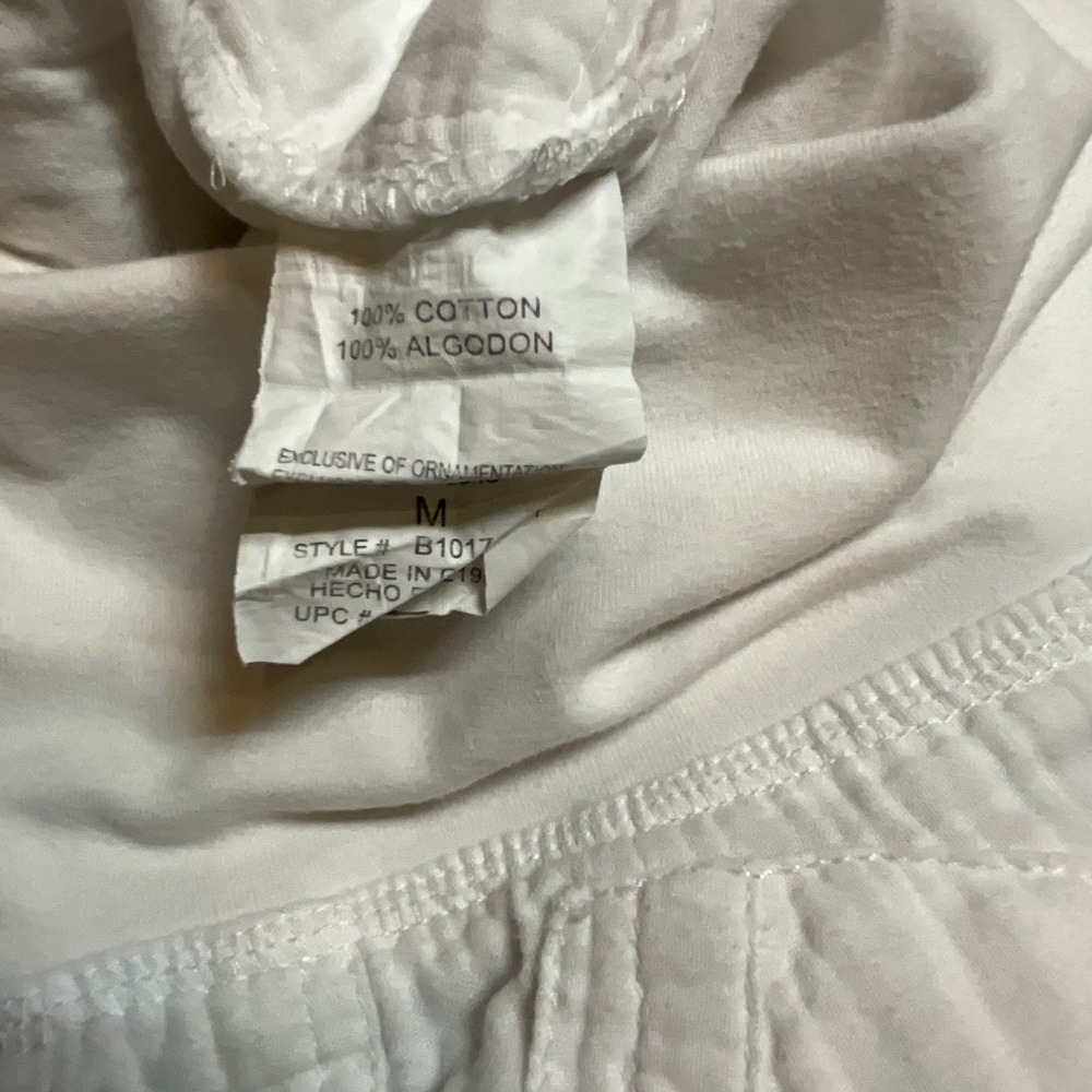 Democracy Wide Leg Maternity Pants in Cream - Picture 4 of 9